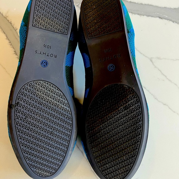 Rothy’s Teal Camoflauge Loafers - Picture 5 of 5